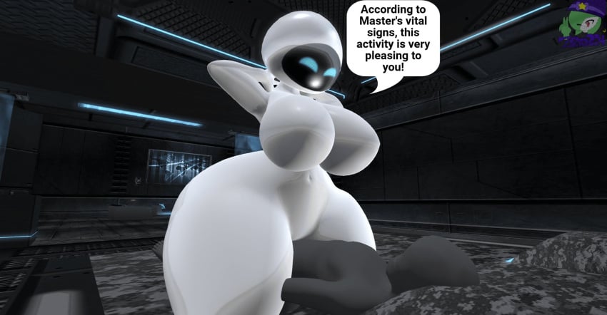 anon big_breasts breasts disney eve_(wall-e) female pixar tagme text wall-e zer0264