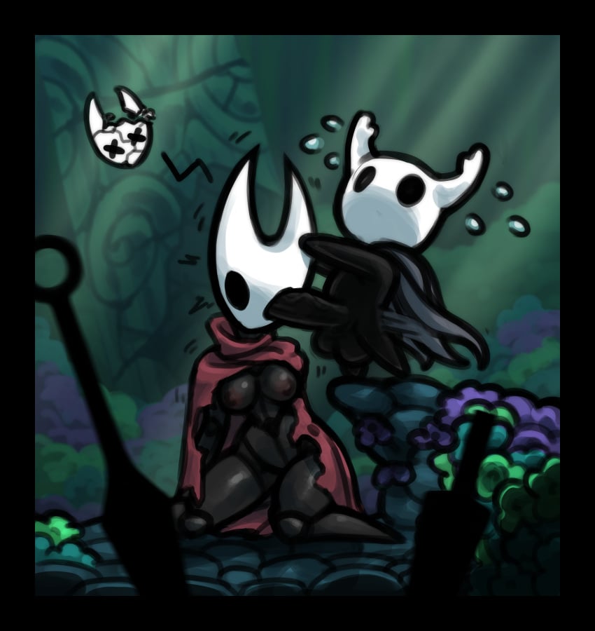 areola arthropod balls big_breasts black_body black_skin bodily_fluids breasts breasts_out cape cloak clothing corpse dead death digital_media_(artwork) duo erection eye_fucking female female_death female_penetrated genitals gore guro gurochanop hands_on_head hi_res hollow_knight hornet_(hollow_knight) insects larger_female light male male/female male_penetrating male_penetrating_female melee_weapon mindfuck motion_lines necrophilia nipples nude partially_clothed penetration penis polearm protagonist_(hollow_knight) ryona sex size_difference skull_fucking skullfuck smaller_male snuff spear sweat sweatdrop team_cherry vessel_(species) video_games weapon