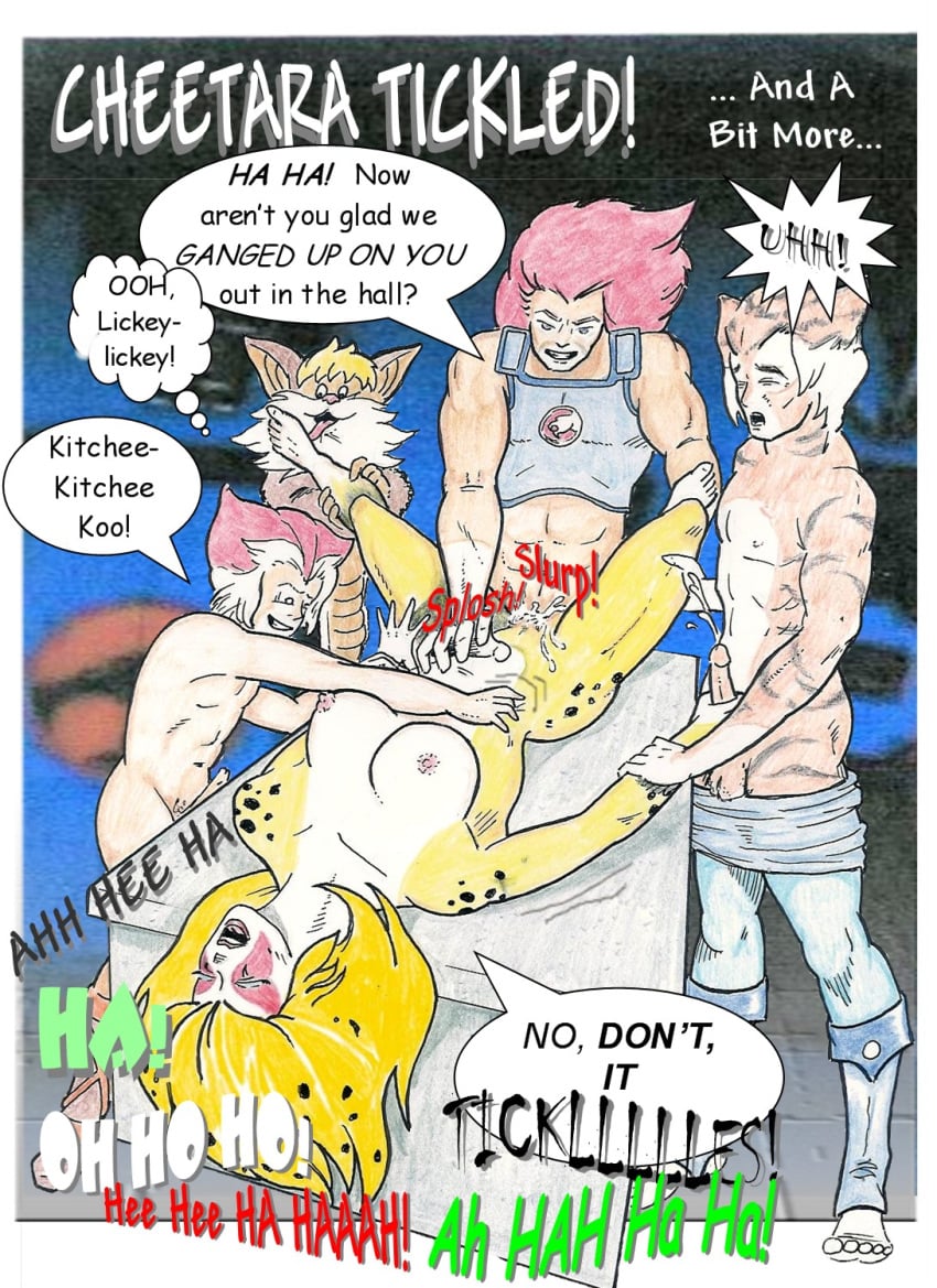 cheetara lion-o snarf thndrcat585 thundercats tygra wilykat