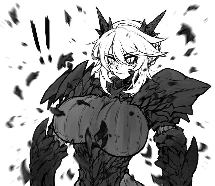 1girls 2020 alternate_version_available artoria_pendragon_(lancer_alter) babo big_breasts breasts bursting_breasts fate/grand_order fate_(series) female ginseng_(artist) huge_breasts tagme uncolored wardrobe_malfunction