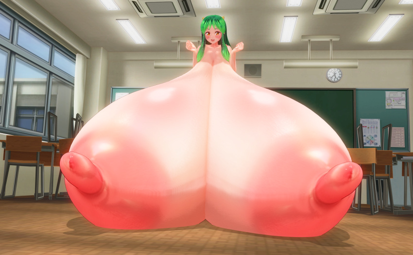 1girls 2022 3d 3d_(artwork) breasts breasts_bigger_than_head breasts_bigger_than_torso breasts_on_floor enormous_breasts female gigantic_breasts huge_breasts huge_nipples hyper hyper_breasts long_hair long_nipples looking_at_viewer lum lumen_milkstein massive_breasts nipples_bigger_than_head tagme urusei_yatsura