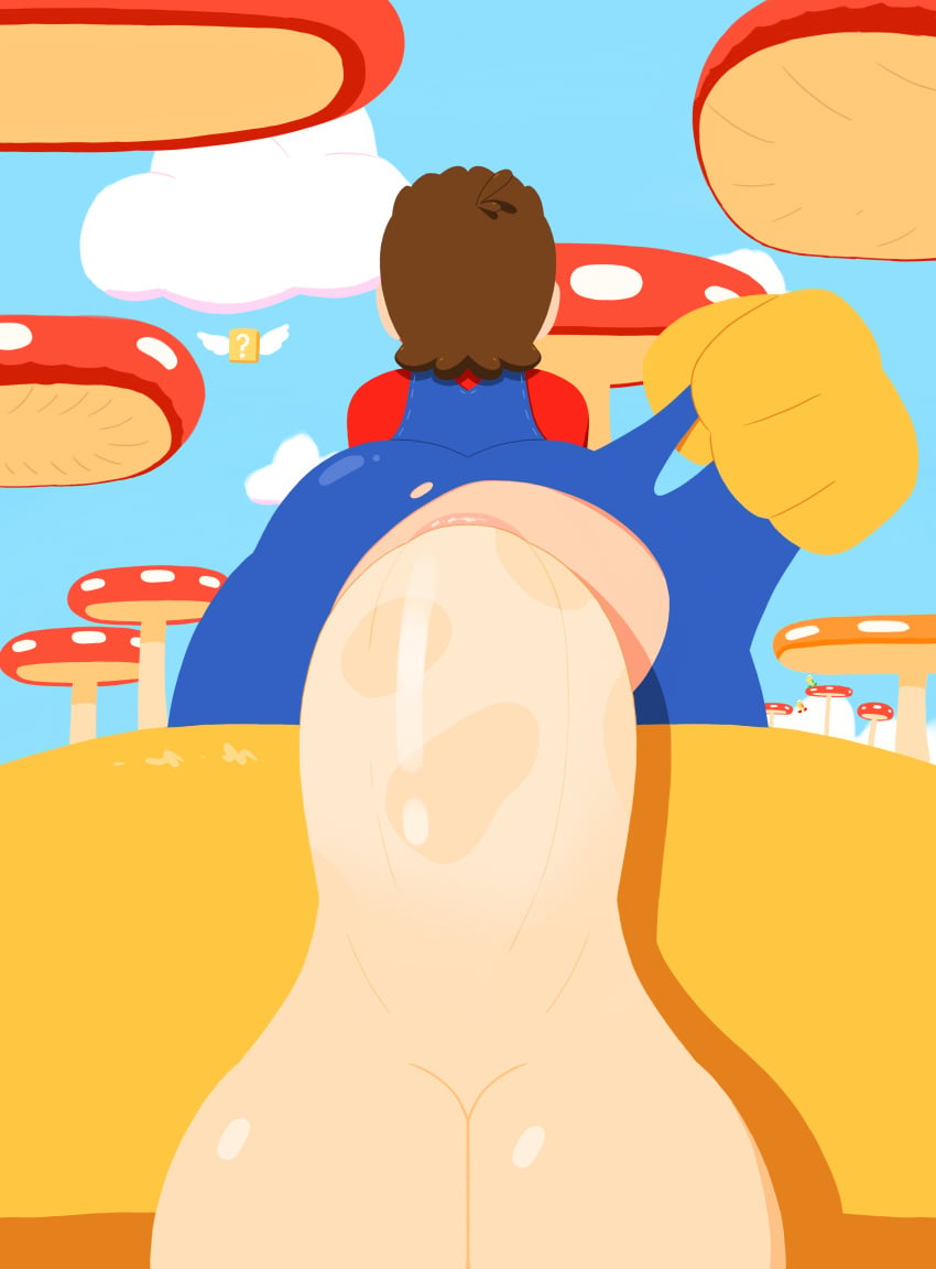 2boys anal anal_sex big_ass big_balls big_penis bowser cowgirl_position elpapitox45 gay male male/male male_only male_penetrating_male mario mario_(series) multiple_boys mushroom outdoors ricostanny ripped_clothing ripped_pants size_difference super_mario_bros. super_mario_bros._(2023_film) yaoi