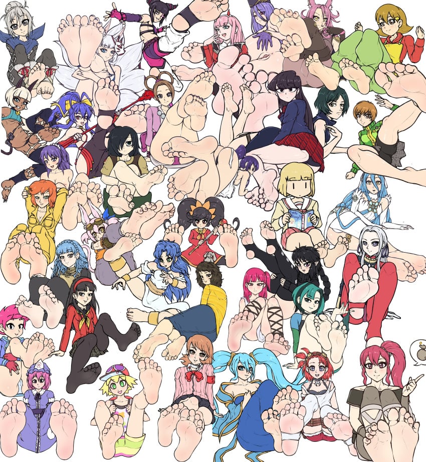 5-volt 6+girls ace_attorney amitie anna_(fire_emblem) anna_(fire_emblem:_three_houses) april_o'neil april_o'neil_(tmnt_1987) ashley_(warioware) azura_(fire_emblem) barefoot blazblue breasts crossover crymaria_levin darling_in_the_franxx edelgard_von_hresvelg feet female fire_emblem fire_emblem:_three_houses fire_emblem_fates foot_fetish foot_fetish_with_legwear foot_focus gwen_(tdi) juri_han kana_(fire_emblem) kana_(fire_emblem)_(female) komi-san_wa_komyushou_desu komi_shouko kumatora lewdsaiga mai_natsume marianne_von_edmund mario_(series) milf mother_(series) mother_3 nadia_fortune nichijou nintendo nipples pearl_fey persona persona_4 persona_5 pussy puyo_puyo rulue sadayo_kawakami satonaka_chie sega sekiguchi_yuria skullgirls soles street_fighter tagme teenage_mutant_ninja_turtles toes total_drama_island touhou valkyria_chronicles voice_actor_connection warioware yuyuko_saigyouji zero_two_(darling_in_the_franxx)