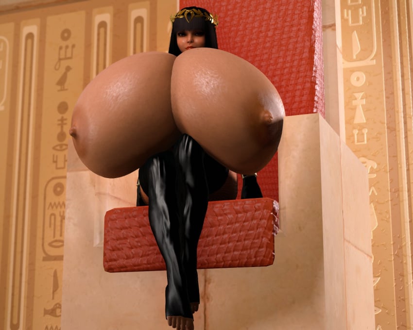 1girls 3d 3d_(artwork) ass big_ass big_breasts black_hair breasts breasts_bigger_than_body breasts_bigger_than_head brown_hair bursting_breasts dark_hair egypt egyptian egyptian_female eyebrows eyelashes eyes female female_focus female_only gigantic_breasts hair huge_breasts human hyper hyper_breasts jamila large_breasts legs lips massive_breasts ocelotte queen red_eyes red_lipstick royalty solo tan_skin thick thick_legs thick_thighs thighs voluptuous