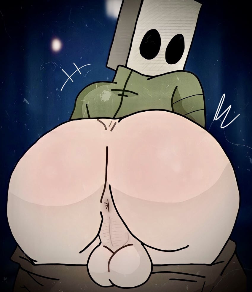 anus ass balls big_ass big_balls big_butt bubble_butt busty cute femboy from_behind gay light-skinned_male light_skin little_nightmares little_nightmares_2 male mask mono_(little_nightmares_2) penis shellzzz sissy smaller_male spank_marks sweat thick_ass thick_thighs thighs video_games young younger_male