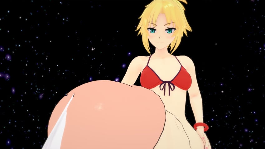 1futa 3d cum cum_dripping cum_dripping_from_penis earth fate/grand_order fate_(series) futa_giantess futa_only futanari giantess huge_cock hyper_penis koikatsu macro mordred_(fate) mordred_(swimsuit_rider) mostly_nude planet solo space tagme xavierhuge