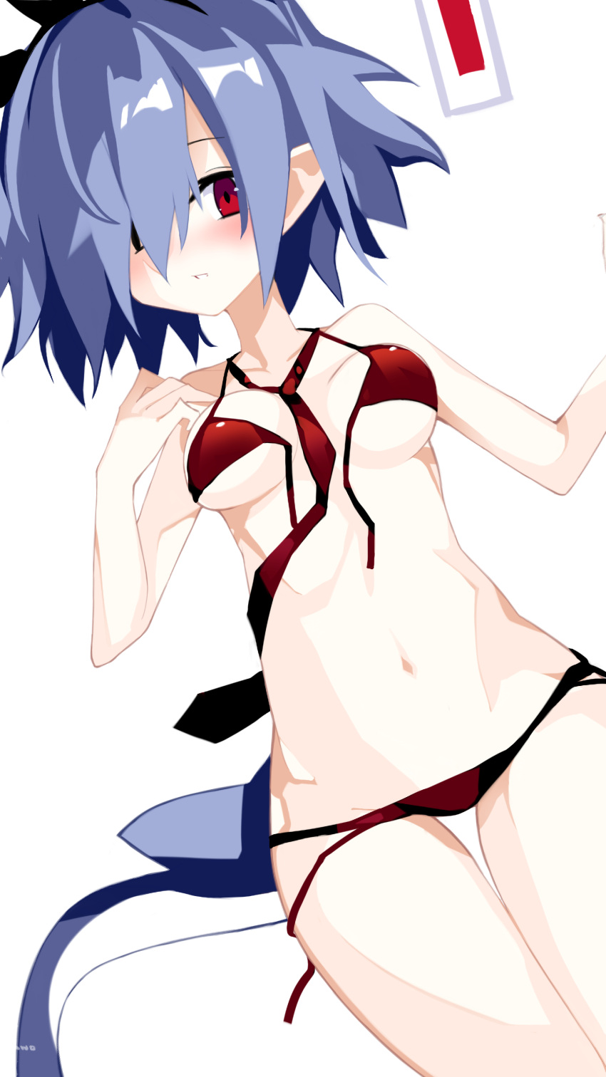 alternate_version_available bikini bikini_bottom bikini_top blush breasts disgaea large_breasts nanozenzen nippon_ichi_software pleinair thighs transparent_background