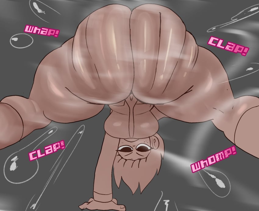 1girls ass ass_clapping big_ass bubble_butt clapping_cheeks fat_ass female female_only huge_ass kim_pine large_ass lemonadepikachu scott_pilgrim solo thick_ass thick_thighs twerking wide_hips