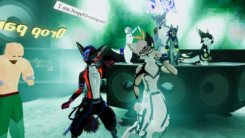 3d anthro anthro_only canid canine fur furry furry_only kyrani male male_only red_fur rexouium tagme twitter url vr_media vrchat vrchat_avatar