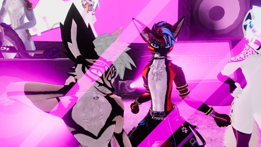 3d anthro anthro_only canid canine fur furry furry_only kyrani male male_only red_fur rexouium tagme twitter url vr_media vrchat vrchat_avatar