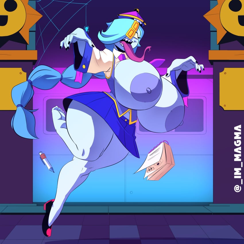 big_breasts brawl_stars breasts colette_(brawl_stars) elpiromanias female female_only inspector_colette