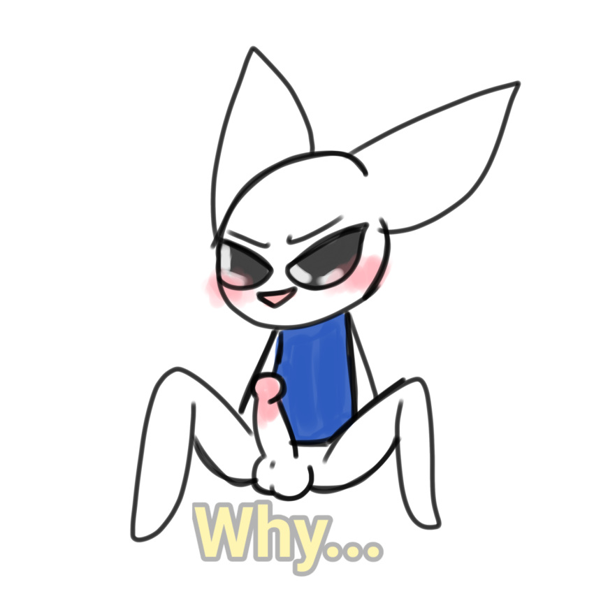 1boy anonymous_artist bad_anatomy bunnykill male male_only newgrounds penis snowball_(bunnykill)