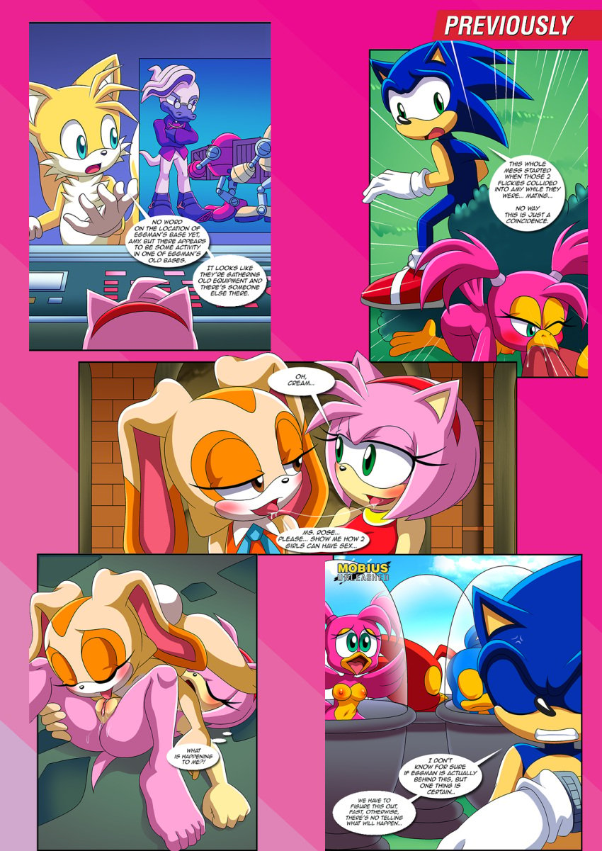 amy_rose barefoot bbmbbf comic cream_the_rabbit doctor_starline feet flicky humanoid_feet idw_comics idw_publishing mobian_(species) mobius_unleashed palcomix sega soles sonic_(series) sonic_the_hedgehog sonic_the_hedgehog_(comics) sonic_the_hedgehog_(idw) sonic_the_hedgehog_(series) tails the_mayhem_of_the_kinky_virus_3_(comic) toes