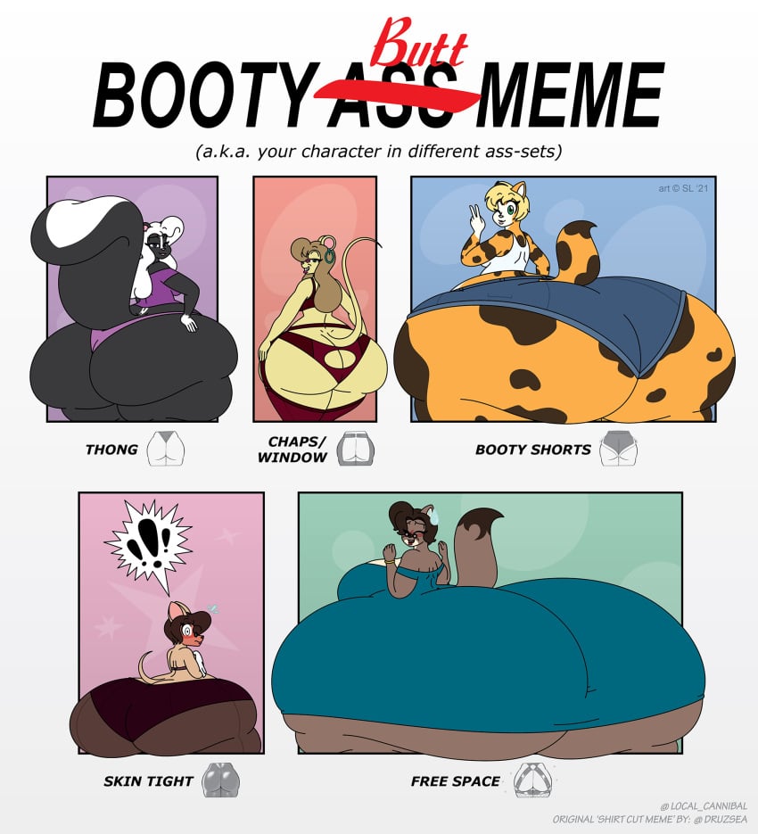 !!! © 2021 anthro ass ass_bigger_than_body ass_bigger_than_head ass_bigger_than_torso ass_cleavage ass_focus big_butt blonde_hair blush bodily_fluids booty_ass_meme bottomwear bra brown_hair butt_crack canid canine canis chelsea_(satsumalord) chihuahua closed_eyes clothing colored colossal_ass domestic_dog dress ear_piercing ear_ring english_text enormous_ass enormous_butt eyewear fat_ass fat_butt felid female furry giant_ass gigantic_ass gigantic_butt glasses group hair haleigh_(satsumalord) hand_on_butt hi_res huge_butt huge_thighs hyper hyper_butt hyper_thighs lingerie mammal maria_(satsumalord) meme mephitid mouse murid murine mustela mustelid musteline obese obese_anthro obese_female open_mouth overweight overweight_anthro overweight_female panties piercing profanity ring_piercing rodent satsumalord sheila_(satsumalord) shirt shirt_cut_meme short_stack shorts shortstack skin_tight skunk slightly_chubby stoat sweat sweatdrop symbol text thick_thighs thong tilly_(satsumalord) topwear toy_dog true_musteline underwear white_hair