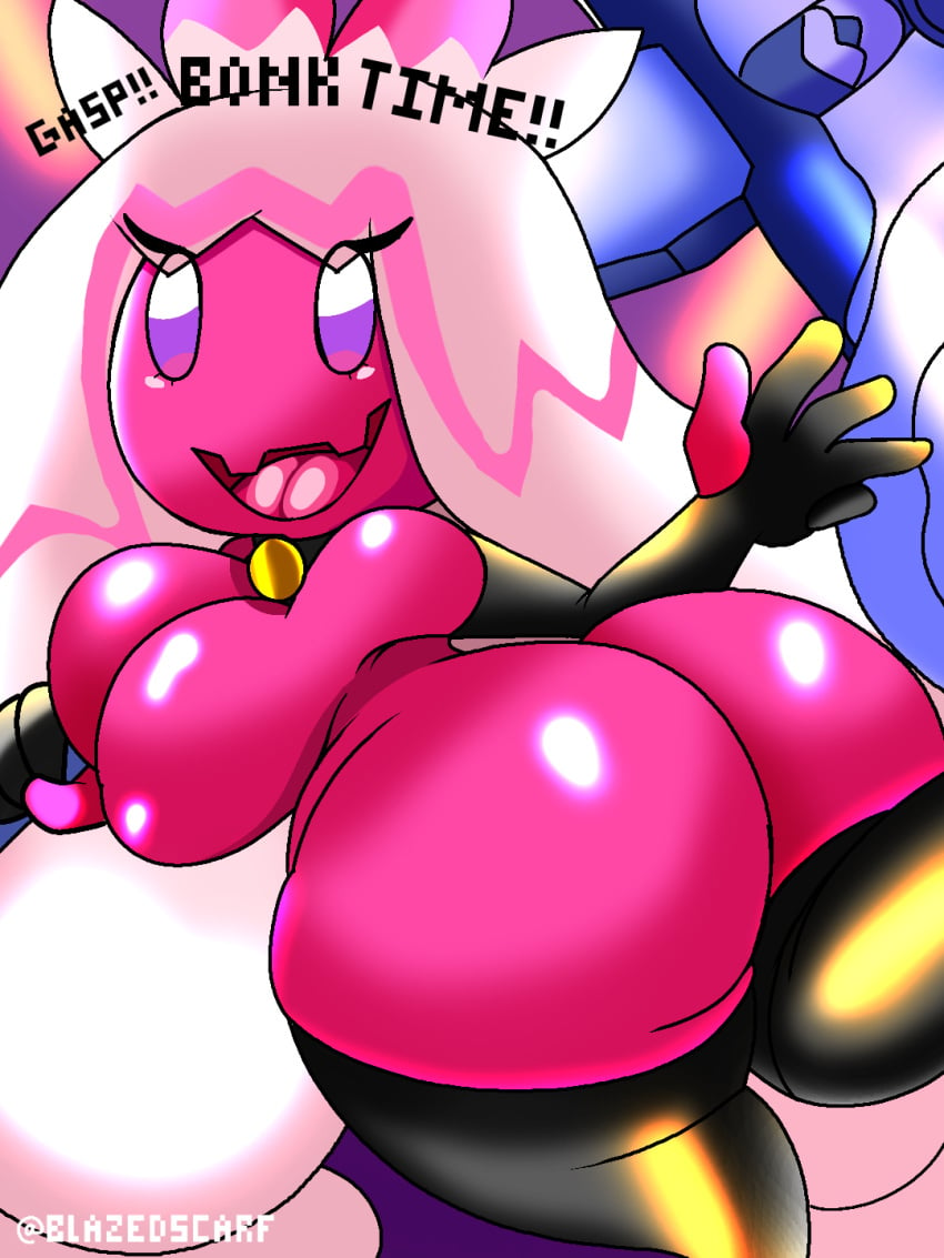 anthro ass big_ass big_breasts big_butt blazedscarf breasts female female_focus female_only game_freak nintendo pokémon_(species) pokemon pokemon_sv shortstack thick_ass thick_legs thick_thighs thighs tinkaton wide_hips