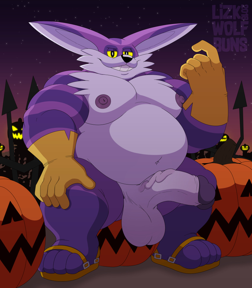 anthro balls big_balls big_ears big_penis big_the_cat felid feline furry gloves huge_balls huge_cock inviting inviting_viewer male male_only muscles overweight penis purple_fur sandals sega solo solo_male sonic_(series) sonic_the_hedgehog_(series) spread_legs wolfbuns