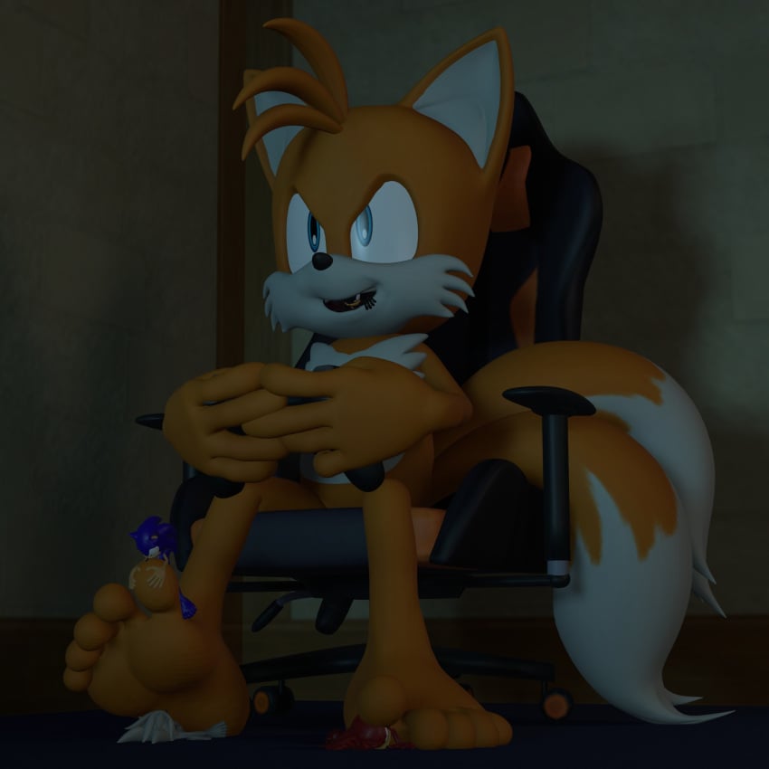 3d_(artwork) 5_toes anthro ask-macro-rookie barefoot digital_media_(artwork) feet foot_fetish foot_focus forced group hi_res humanoid_feet knuckles_the_echidna male male/male micro miles_prower nude oral_vore sega shadow_the_hedgehog silver_the_hedgehog smothering soles sonic_(series) sonic_the_hedgehog sonic_the_hedgehog_(series) stomping tails tails_the_fox toes trampling underfoot vore