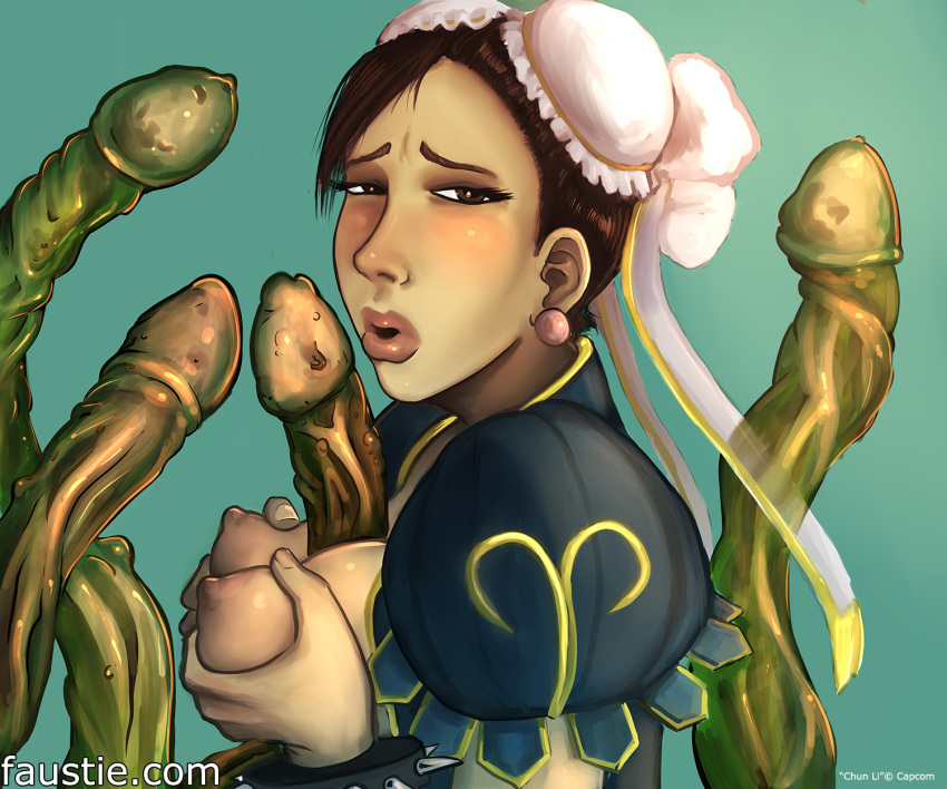 chun-li consensual_tentacles faustie street_fighter tagme tentacle