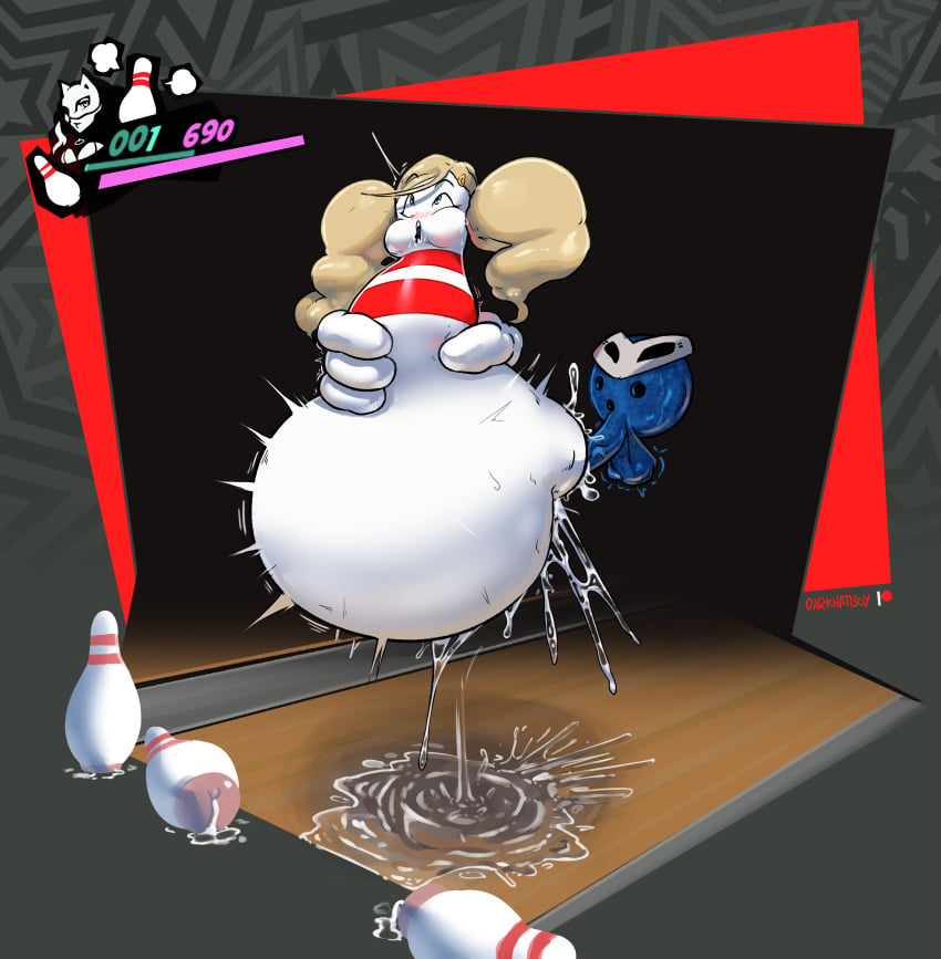 ahe_gao alternate_version_available ann_takamaki atlus belly_inflation big_belly big_penis blonde_hair blue_eyes blush blush_lines bowling_ball bowling_pin bowling_pins cum cum_in_ass cum_inside cum_leaking cumflation cumming cumming_inside darkhatboy eyes_rolled_back eyes_rolling_back fuckable_pin glove hairclip horny_blue_bowlingball hp_bar huge_hand inflated_belly inflation mask mouth_full_of_cum penis penis_in_ass persona persona_5 sex sex_from_behind textless textless_version transformation transformation_sequence twintails white_glove wyer_bowling wyer_bowling_(meme)