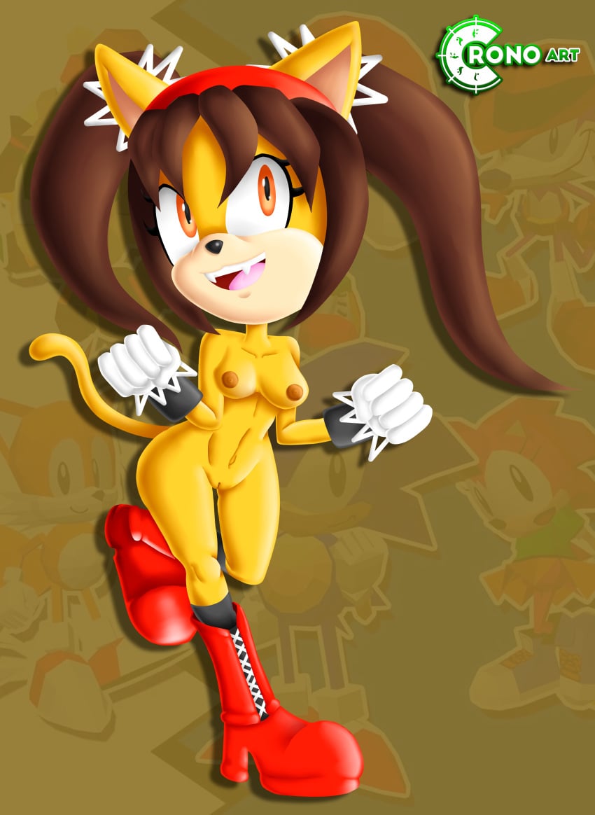 2022 2d amber_eyes amy_rose artist_logo bark_the_polar_bear black_hair blue_background booty_shorts breasts cat_ears cat_tail color cronoart fang_the_sniper fangs feline female female_only furry gloves headband honey_the_cat knuckles_the_echidna nipples nude official_art sega sonic_(series) sonic_the_fighters sonic_the_hedgehog sonic_the_hedgehog_(series) tails twintails vagina white_background