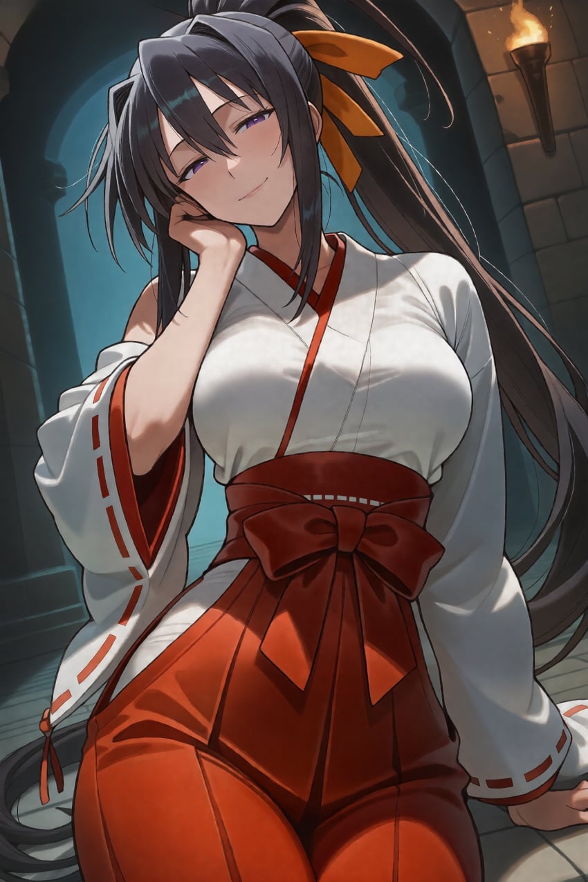 Akeno Himejima (High School Dxd) Rule 34 Image
