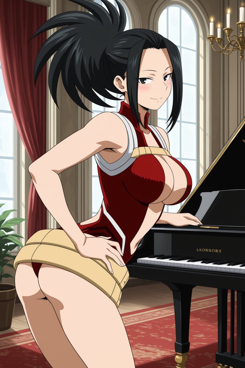 Momo Yaoyorozu (My Hero Academia) Rule 34 Image