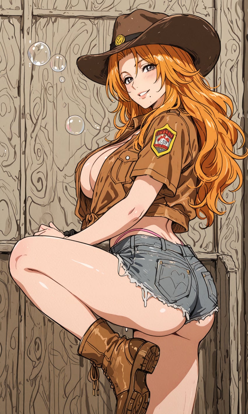 Matsumoto Rangiku (Bleach) Rule 34 Image