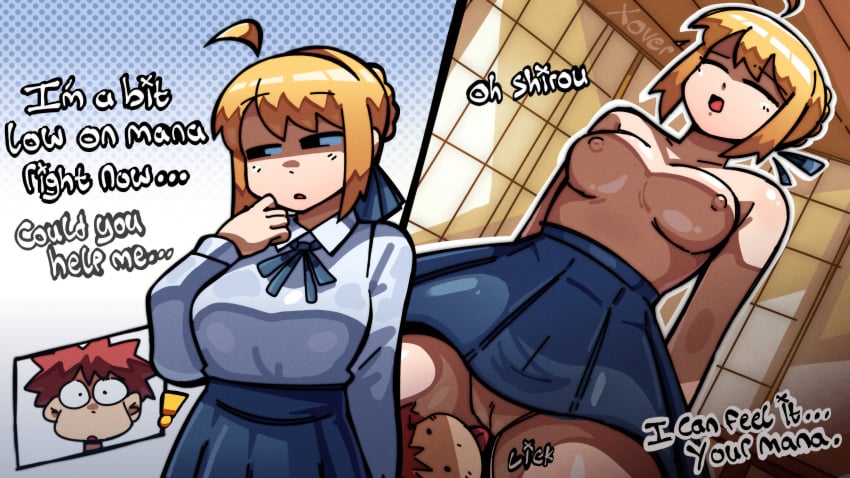Artoria Pendragon (Fate) Rule 34 Image