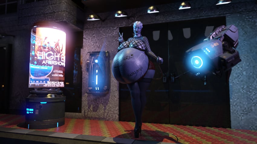 Asari (Mass Effect) Rule 34 Image