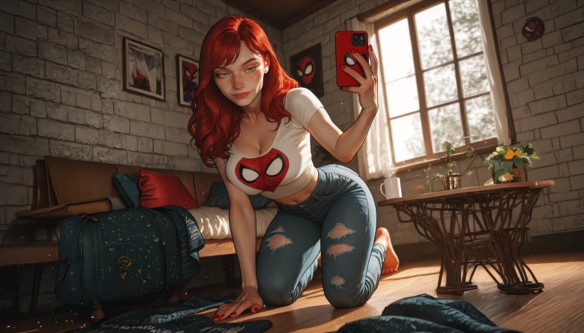 Mary Jane Watson (Marvel) Rule 34 Image