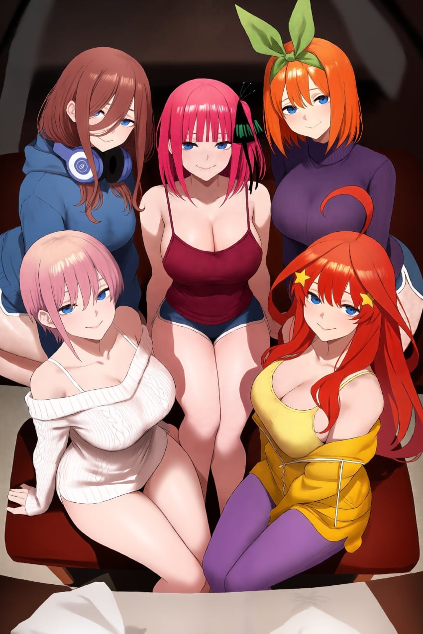 Nakano Ichika (Go-Toubun No Hanayome) Rule 34 Image