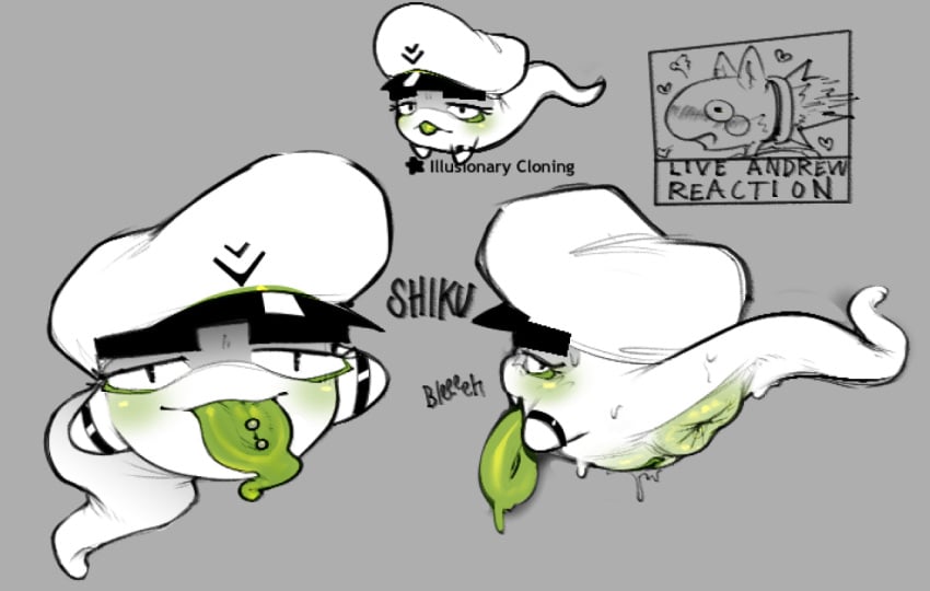 Boo (Mario) Rule 34 Image