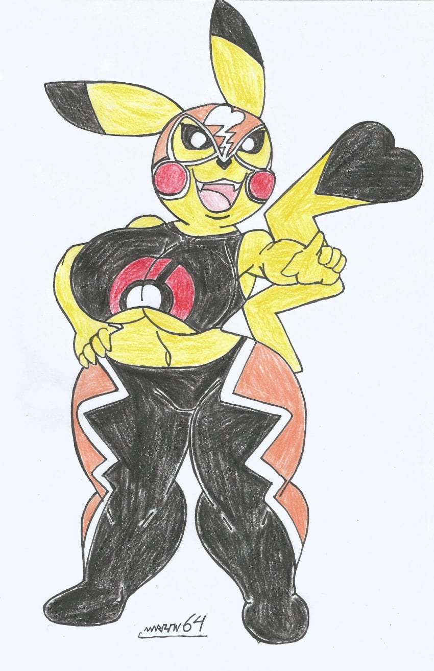 Female Pikachu (Nintendo) Rule 34 Image