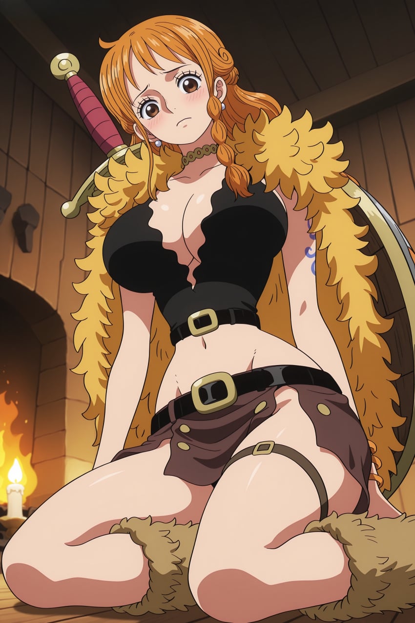 Nami (One Piece) Rule 34 Image