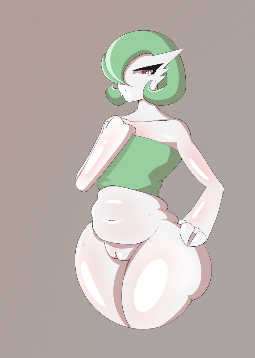 anthro anthrofied big_areola big_ass big_belly big_breasts breasts curvy curvy_body curvy_female curvy_figure flashing flashing_breasts furry gardevoir green_hair hammerspace hidden_buxom huge_ass huge_breasts huge_butt huge_thighs moon_lordeet nintendo nipples pokémon_(species) pokemon pokemon_(species) thick_thighs thighs