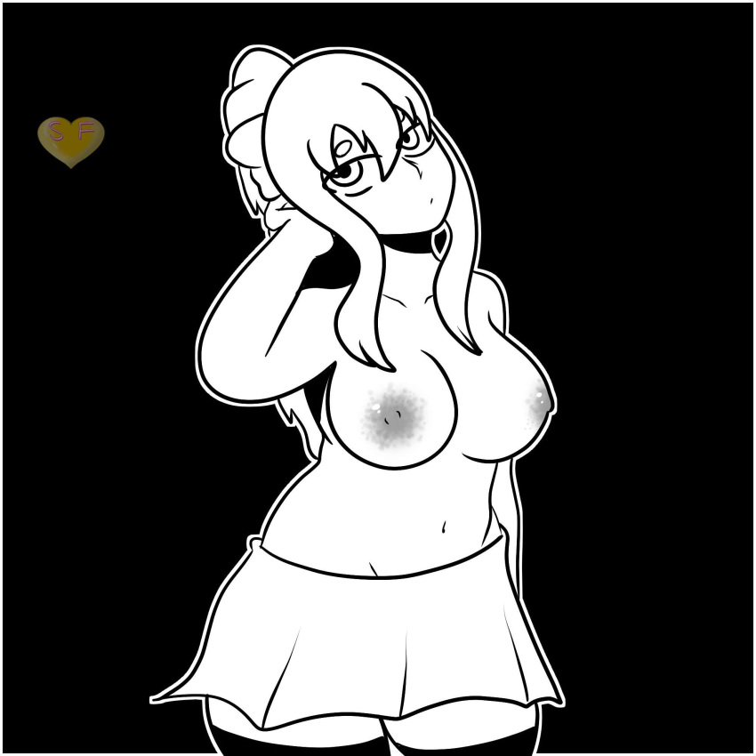 Monika (Doki Doki Literature Club) Rule 34 Image