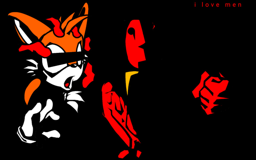 2boys holding_head horror orange_fur penis red_skin sonic_(series) starved_eggman tails text yaoi