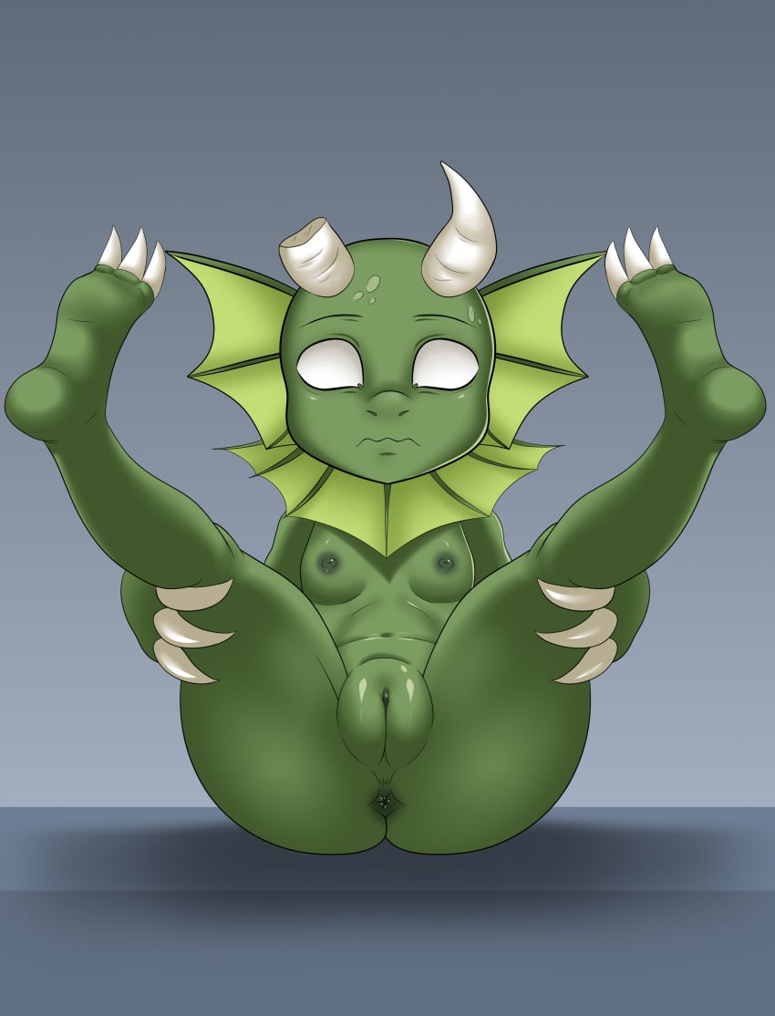 absurd_res amphibian animal_humanoid anthro anus ass breasts claws don't_starve don't_starve_together dont_starve dont_starve_together ear_fins feet female fin finger_claws forkat_bau frill_(anatomy) genitals green_body hi_res holding_both_legs horn humanoid klei_entertainment legs_up looking_at_viewer lying marine marine_humanoid membrane_(anatomy) merm neck_frill on_back presenting presenting_anus presenting_hindquarters presenting_pussy pussy simple_background small_breasts solo toe_claws video_games wurt wurt_(don't_starve)