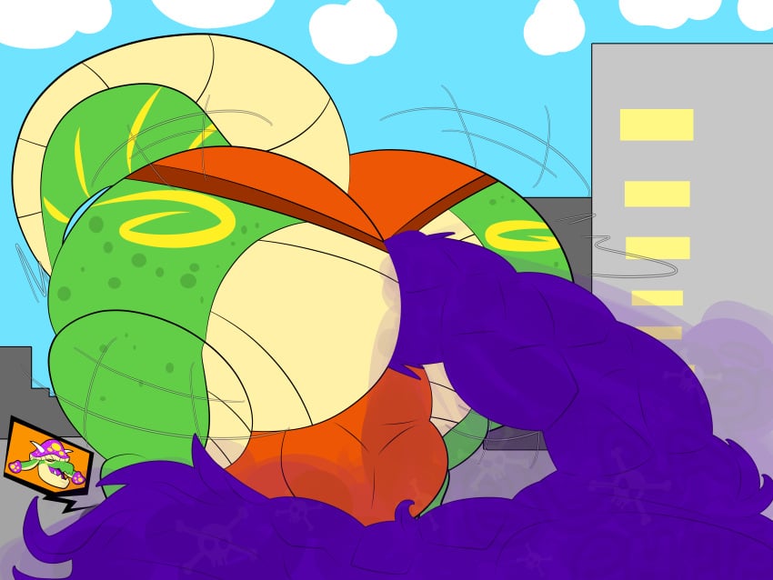 absurd_res anthro ass ball_bulge big_butt bouncy bulge chubby_anthro chubby_cheeks chubby_male clothing colored_feces dragon excessive_feces excited fart fart_cloud fart_fetish farting_at_viewer feces happy hi_res hoshi_(skydragonnimbus) huge_butt huge_thighs hyper hyper_butt hyper_fart hyper_feces hyper_hips hyper_thighs hyperscat_pile leotard macro male male_only musclegut mushroom_cap mushroom_dragon poisonous pooping_on_floor practice practicing presenting presenting_hindquarters pro_wrestler purple_feces purple_gas scat skull_and_crossbones skull_symbol skydragonnimbus_(artist) smelly solo stink_clouds tall tall_male thick_thighs toxic toxic_waste twerking unusual_feces wide_hips wrestler wrestler_costume