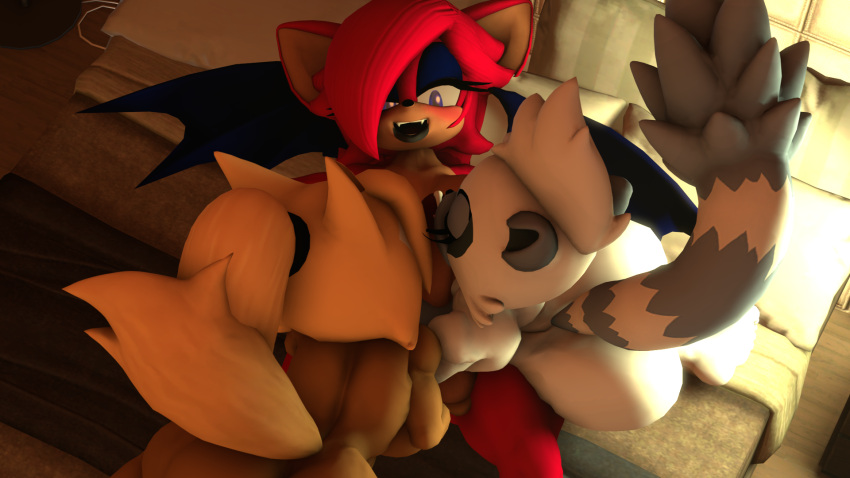 3d 3d_(artwork) anthro anthro_on_anthro comic dickgirl fan_character furry furry_only futa_on_futa futa_only futanari hi_res idw_comics idw_publishing intersex mobian_(species) oc original_character sega sonic_(series) sonic_oc sonic_the_hedgehog_(comics) sonic_the_hedgehog_(idw) sonic_the_hedgehog_(series) tagme tangle_the_lemur valentina_the_bat whisper_the_wolf zoothen