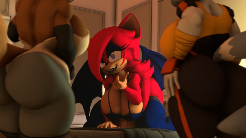 3d 3d_(artwork) 3futas anthro anthro_on_anthro ass big_ass big_breasts breasts comic dickgirl faceless faceless_anthro faceless_character faceless_futanari fan_character furry furry_only futa_on_futa futa_only futanari hi_res huge_breasts idw_comics idw_publishing intersex mobian_(species) oc original_character sega sonic_(series) sonic_oc sonic_the_hedgehog_(comics) sonic_the_hedgehog_(idw) sonic_the_hedgehog_(series) tagme tangle_the_lemur valentina_the_bat whisper_the_wolf zoothen