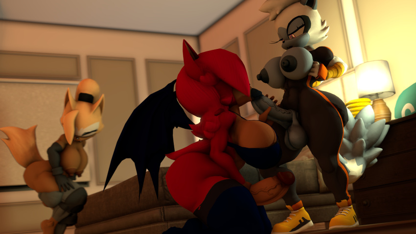 3d 3d_(artwork) anthro anthro_on_anthro comic dickgirl fan_character furry furry_only futa_on_futa futa_only futanari hi_res idw_comics idw_publishing intersex mobian_(species) oc original_character sega sonic_(series) sonic_oc sonic_the_hedgehog_(comics) sonic_the_hedgehog_(idw) sonic_the_hedgehog_(series) tagme tangle_the_lemur valentina_the_bat whisper_the_wolf zoothen