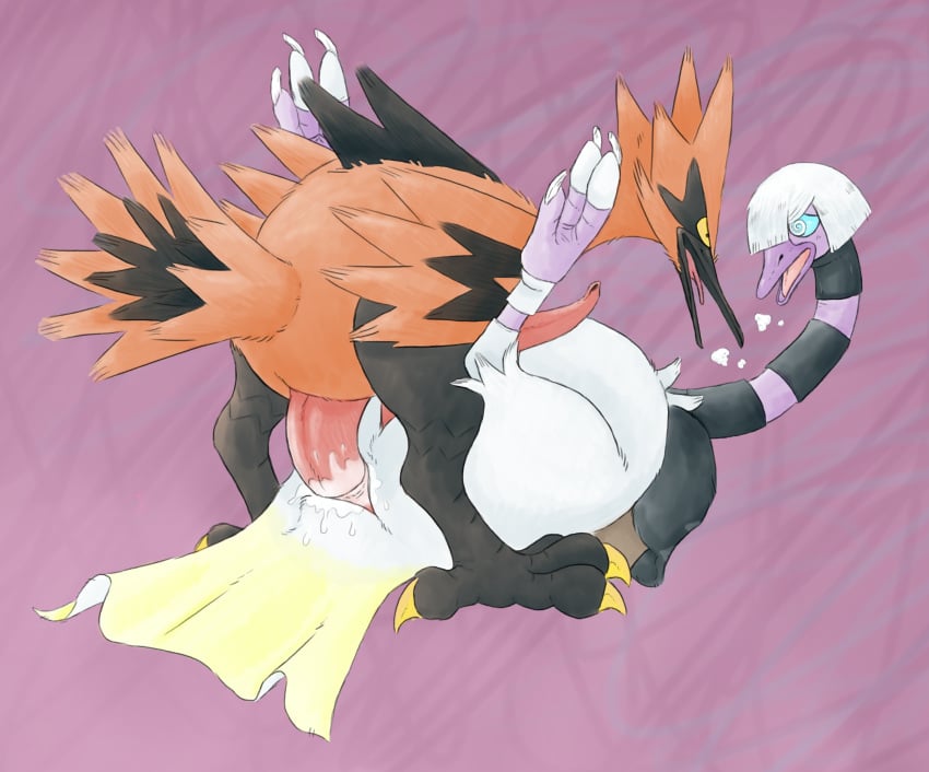 anal anal_sex avian bodily_fluids claws cuespatra cum cum_in_ass cum_inside duo erection espathra feral feral_on_feral feral_penetrated feral_penetrating feral_penetrating_feral fudgefuggot galarian_form galarian_thunder galarian_zapdos genital_fluids genitals hi_res legendary_pokémon male male/male male_penetrated male_penetrating male_penetrating_male nintendo penetration penis pokémon_(species) pokemon regional_form_(pokemon) sex shiny_pokemon thunder_(pokemon) toe_claws video_games