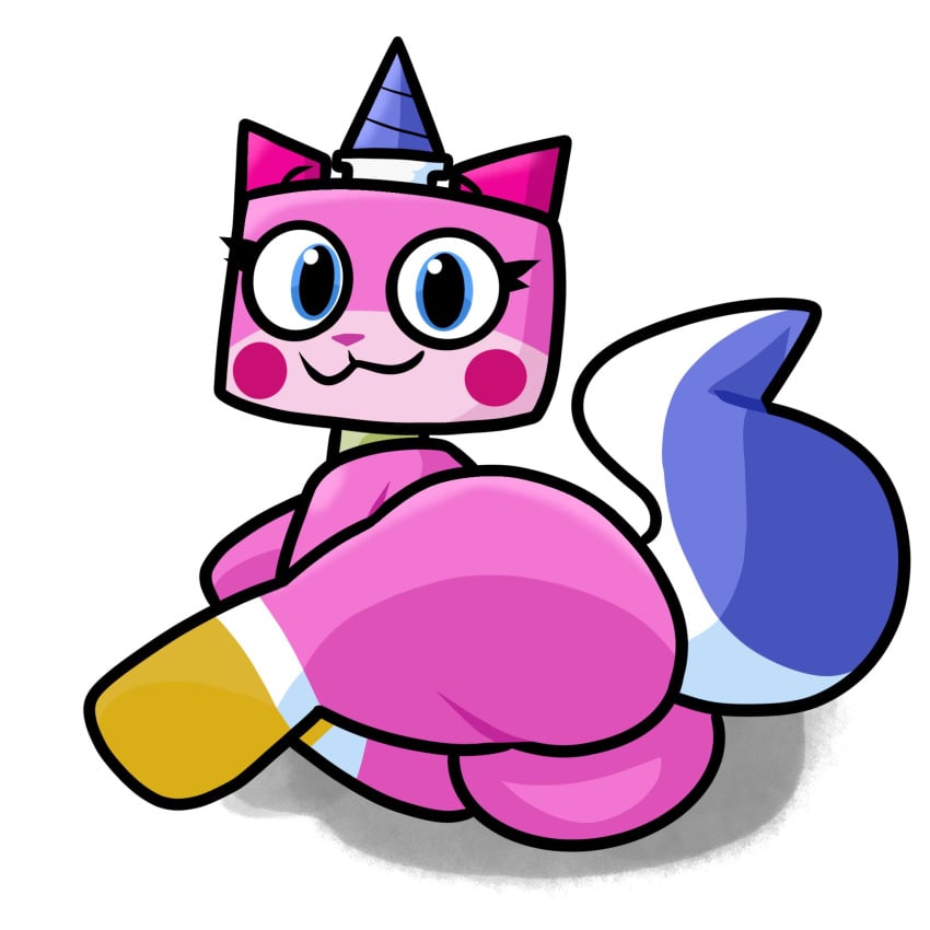 anthro big_ass bubble_butt huge_ass lego_movie lewdewott unikitty