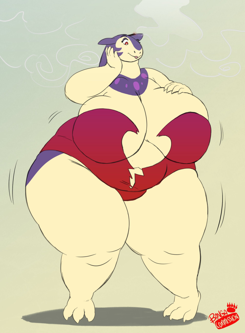 bangabear big_breasts breasts female huge_breasts pokemon pokemon_(species) typhlosion