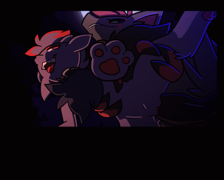 2020s 2022 animated balls duo eto_ya female female_penetrated genitals hi_res male male/female male_penetrating male_penetrating_female night nintendo penetration penis pokemon pokemon_(species) sam_(zoroark) sex vaginal_penetration video_games zoroark