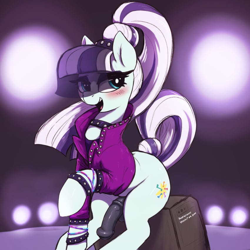 absurd_res animal_genitalia animal_penis blush clothed clothed_feral clothing coloratura_(mlp) equid equine equine_penis feral friendship_is_magic ftg_crossgender fti_crossgender genitals gynomorph hasbro hi_res intersex mammal my_little_pony penis rule_63 sitting solo t72b