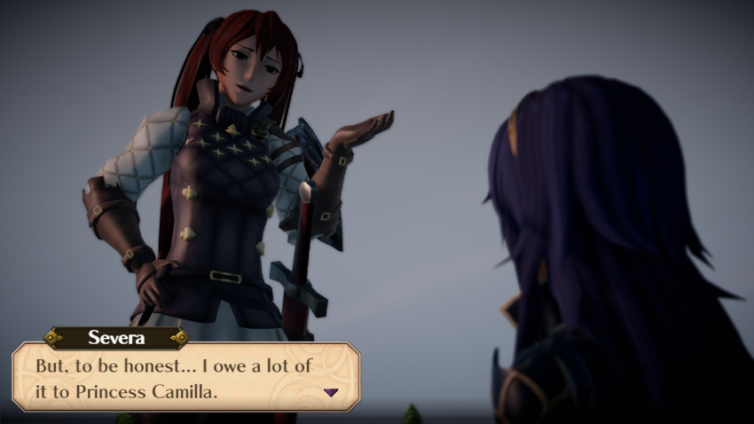 2girls 3d corruption english_text exaltedbrand female female_only fire_emblem fire_emblem:_three_houses fire_emblem_awakening fire_emblem_fates lucina_(fire_emblem) mind_control multiple_girls nintendo selena_(fire_emblem_fates) severa_(fire_emblem) text