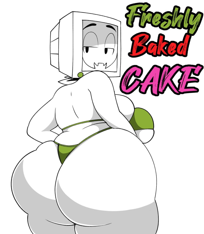 big_ass bikini bingusbongosss dat_ass huge_breasts pyrocynical pyrocynical_tvhead_oc tagme