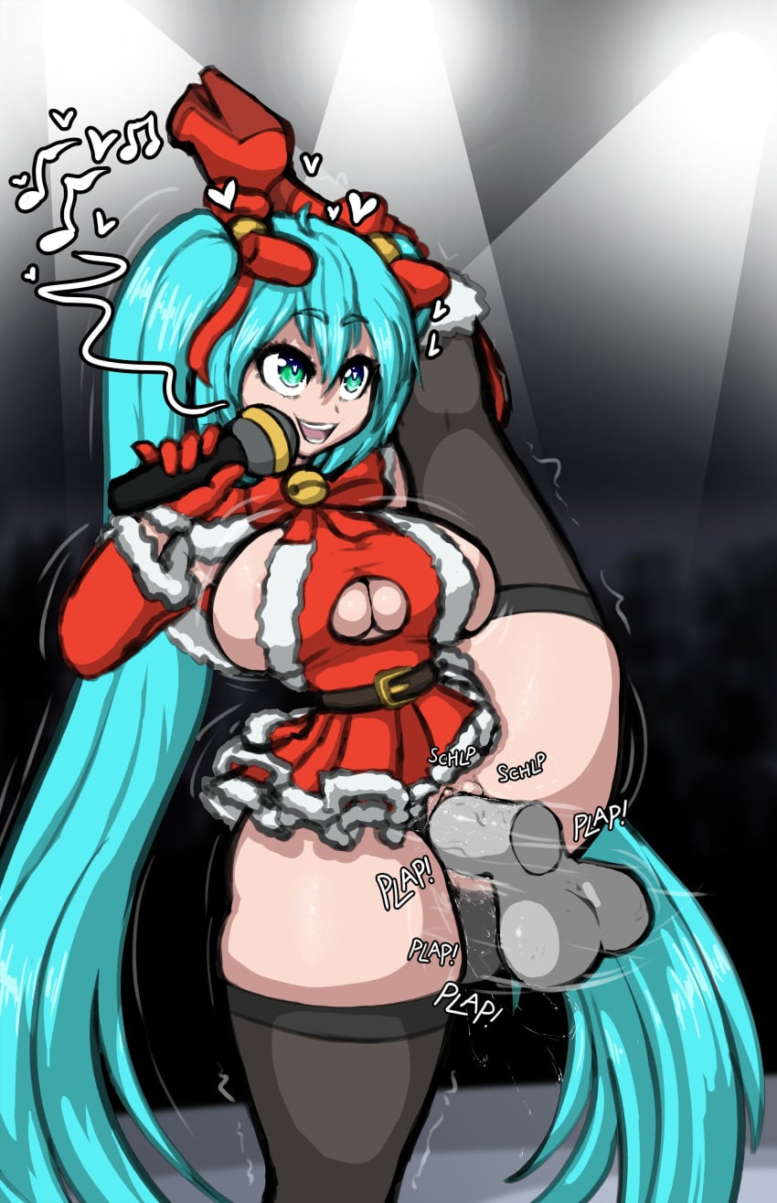 Hatsune Miku (Christmas) Rule 34 Image